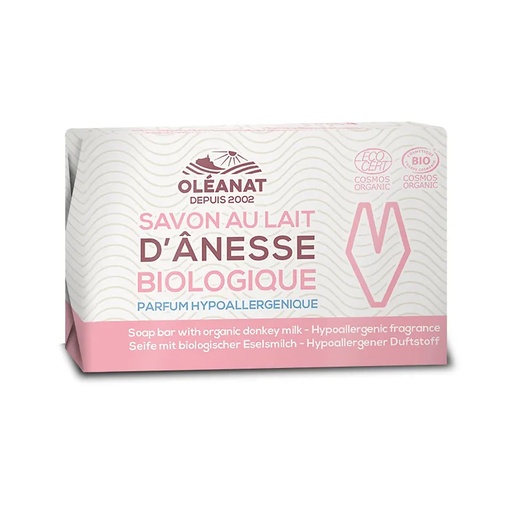 [3760087902020] Oleanat Savon au lait d'ânesse légèrement parfumé BIO | 100