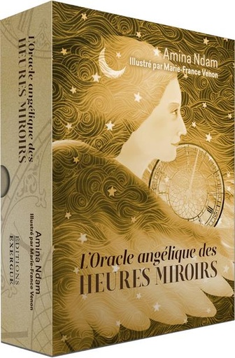 Couverture du livre L'oracle angélique des heures miroirs de Amina Ndam