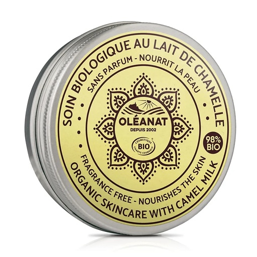 [3760087904642] Beurre corporel Oleanat Lait de chameau bio non parfumé  | 50 ml