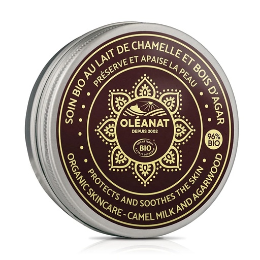 [3760087904659] Beurre corporel Oleanat Lait de chameau & Agar bio | 50 ml