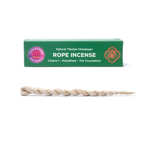 [8720512977820] Encens Cordelette 1er chakra La Fondation | ±15cm; ±43g