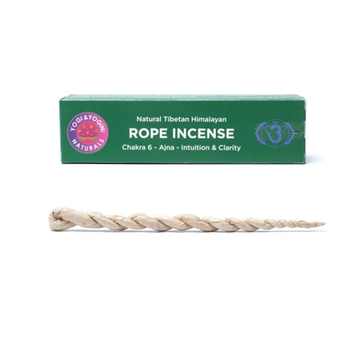 [8720512977875] Encens Cordelette 6ème chakra Intuition et clareté | ±15cm; ±43g
