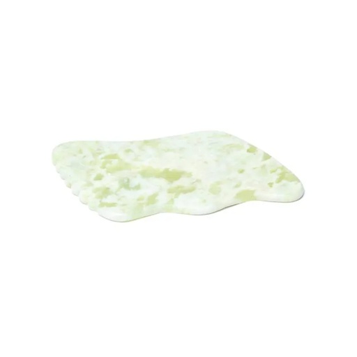 [8720512978308] Pierre de massage Xinyi Jade gua sha vague | 44g; 9cm
