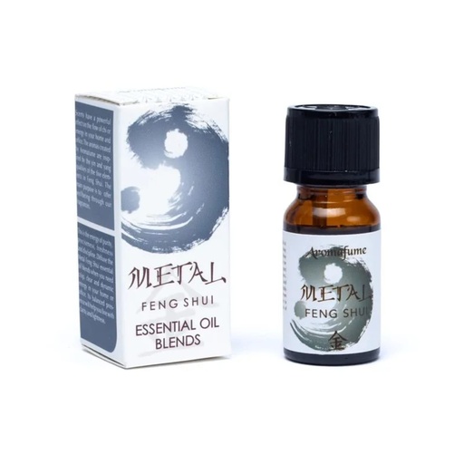 [8901362074178] Feng Shui Métal mélange d'huiles essentielles  Aromafume | 10ml