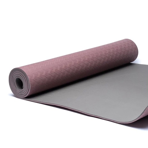 [8720512976823] Yogi & Yogini Premium tapis de Yoga TPE vieux rose -- 950g