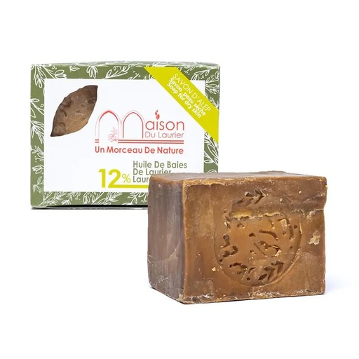 [3770015429017] Maison du Laurier Savon d'Alep  12% | 200g