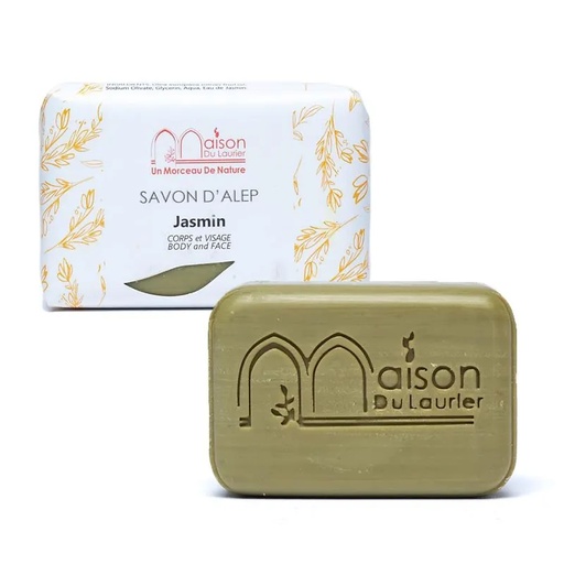 [3770015429130] Maison du Laurier savon d'Alep - Jasmin| 100g
