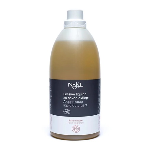 [3760061220782] Lessive liquide au savon d'Alep senteur rose | 2000 ml