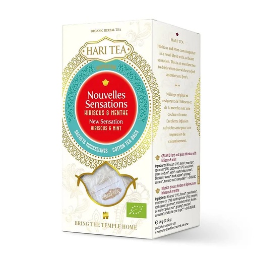 [8717853491146] Hari Tea New Sensation hibiscus et menthe BIO | 20 g