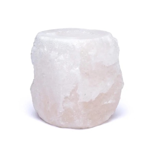 [8720512977301] Photophore en cristal de sel blanc | 800-1200g