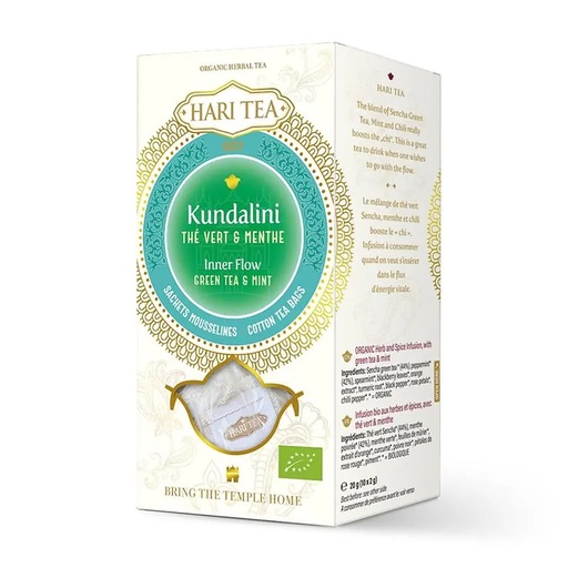 [8717853491368] Hari Tea Inner Flow thé vert et menthe | 20 g