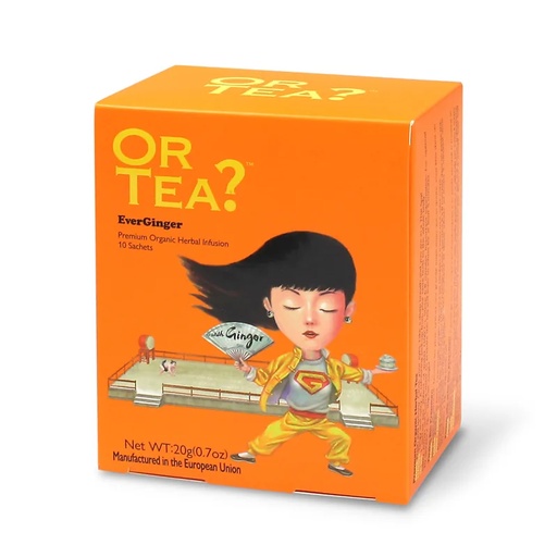[4895239602356] Or Tea? EverGinger Tisane 10 sachets bio | 20g
