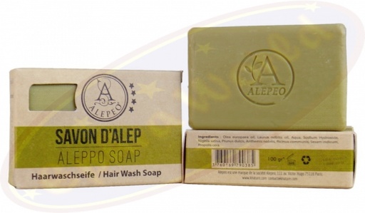 [3760169790385] Savon de lavage de cheveux d'Alep