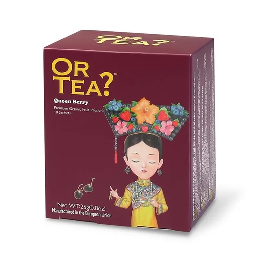 [4897031518194] Or Tea? Queen Berry Mélange de fruits 10 sachets bio | 25g