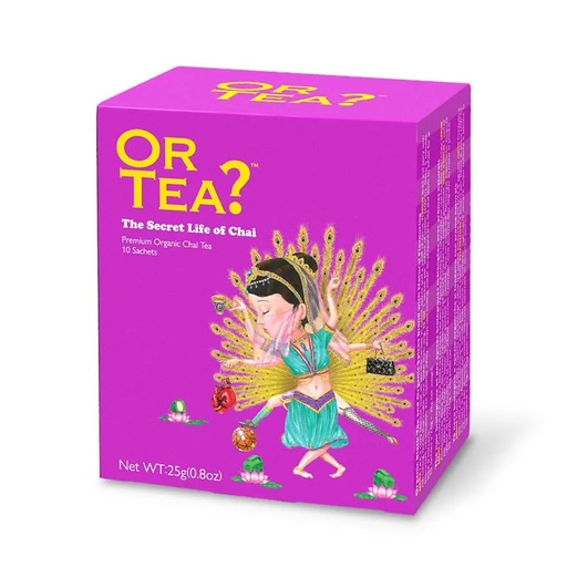 [4897031515117] Or Tea? The Secret Life of Chaï 10 sachets bio | 25g