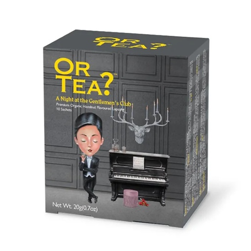 [4895239601274] Or Tea? A Night at the Gentlemen's Club 10 sachets bio | 20g