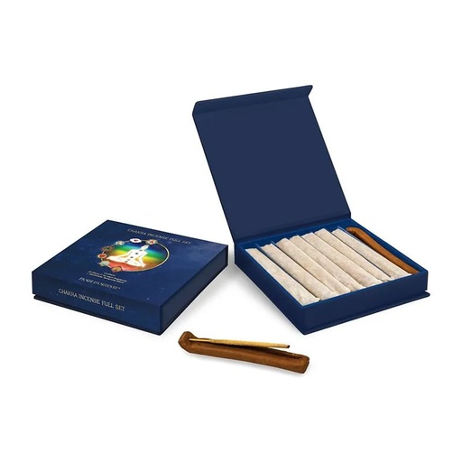 [8032749395132] SET complet d'encens Fiore d'Oriente Chakra | 50g