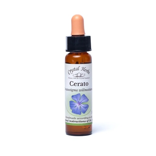 [5060100560052] Crystal Herbs Fleurs de Bach Cerato | 10ml