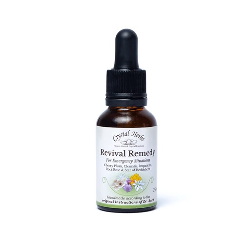 [5060100560892] Crystal Herbs fleurs de Bach Remède régénérant | 25 ml