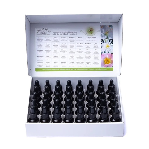 [5060100560908] Crystal Herbs Set remèdes aux de Fleurs de Bach |25 ml
