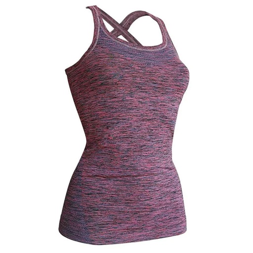 [4017190206323] Maillot de yoga Kidneykaren L rose/pétrole