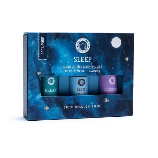 [8903833916857] Set d'Huiles Essentielles Aromathérapie Sleep | 3x5 ml