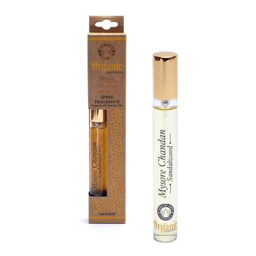 [8903833911920] Mysore Chandan Parfum d'ambiance spray au bois de santal | 12 ml