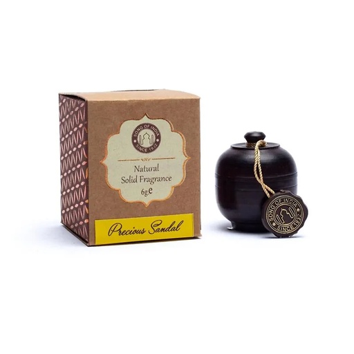 [8903833921035] Crème parfumée Bois de Santal dans une boite de palissandre | 6g
