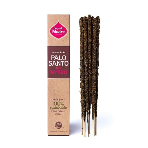 [7798348230045] Sagrada Madre incense Palo Santo & Myrrhe | ±30g