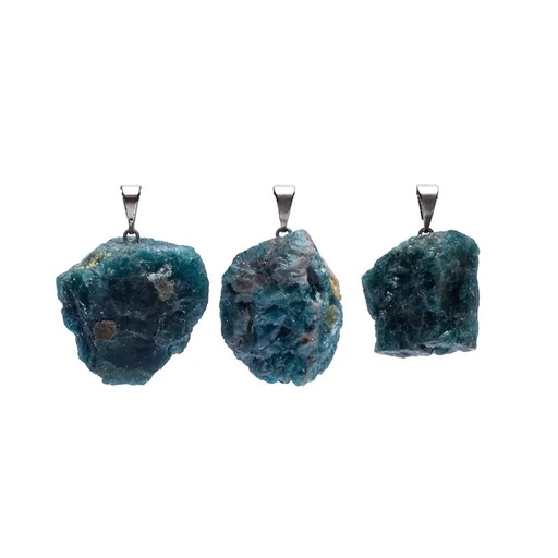 [8720512976540] Pendentif Apatite brute | ± 2cm