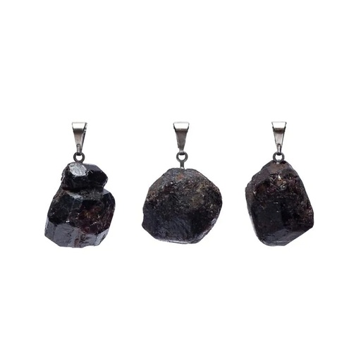 [8720512976564] Pendentif Grenat Brut | ± 2cm