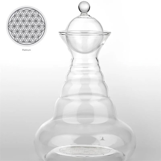 [4260191980017] Carafe Vital Water Golden Alladin platine | 1300 ml