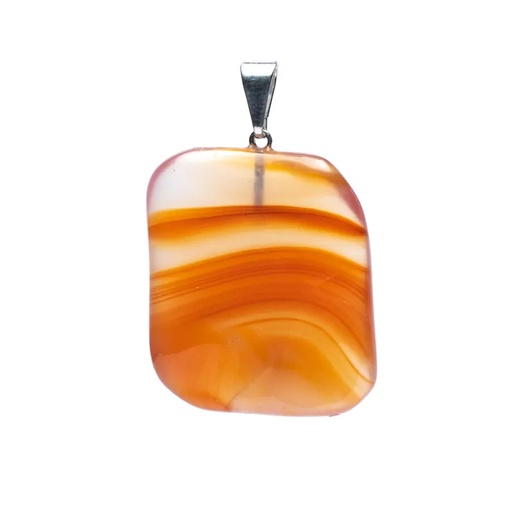 [8720512977783] Pendentif en agate forme fantaisie | ± 3 cm