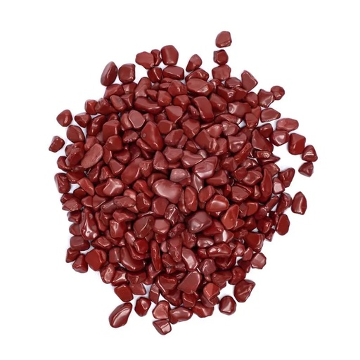 [8720512976199] Pierres polies Jaspe Rouge qualité A/B | ± 800 g ; ±0.5-2.5cm