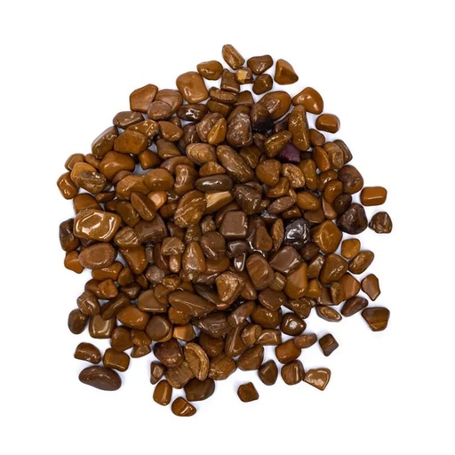 [8720512976342] Pierres polies Jaspe Jaune qualité A/B | ± 800 g ;±0.5-2.5 cm
