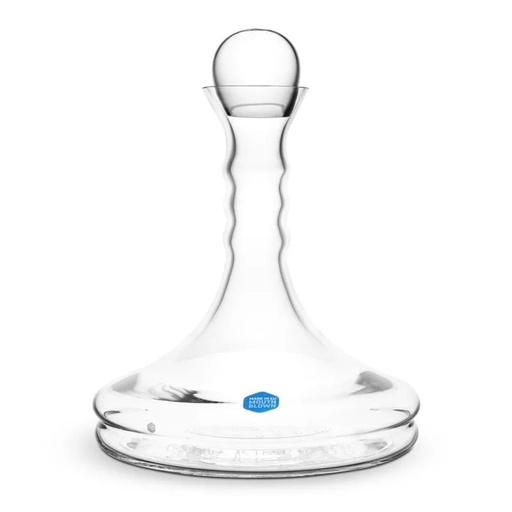 [4260191984336] Carafe à vin Vital Rubellum Fleur de vie blanche -- 1000 ml