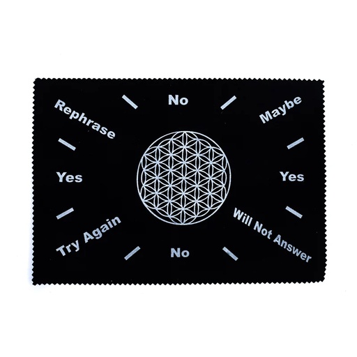 [8720512976786] Pendule fleur de vie | 20.5x30cm