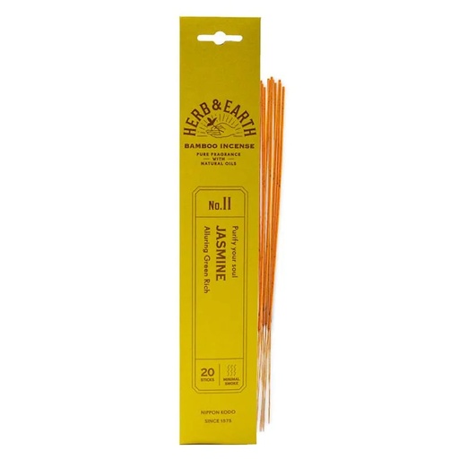 [8720512977127] Nippon Kodo Encens Jasmin Herb & Earth  | 8 g