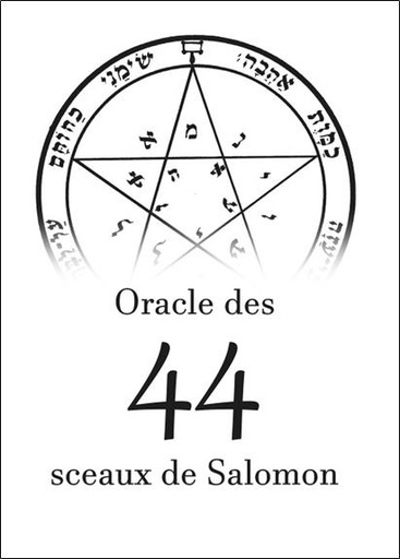 [9782940594627] Oracle des 44 sceaux de Salomon