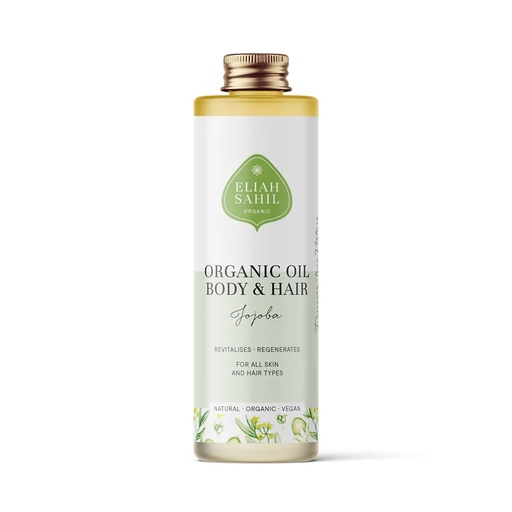 [9120096512094] Huile Corps & Cheveux Jojoba bio Eliah Sahil | 100 ml