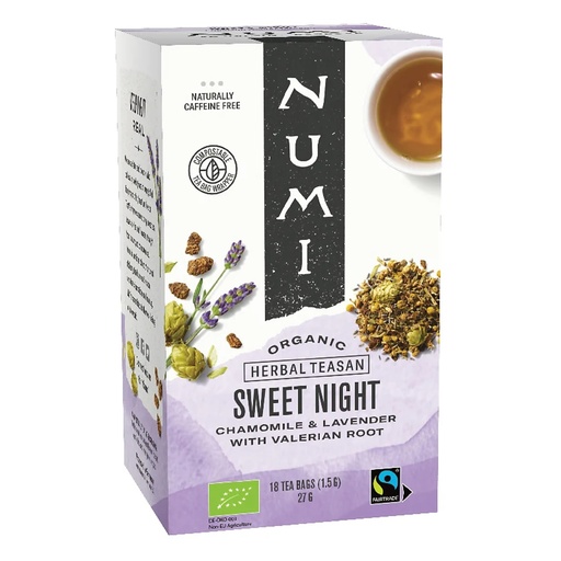 [0680692156126] Numi Tisane Bio Douce Nuit | 18x1.5 g
