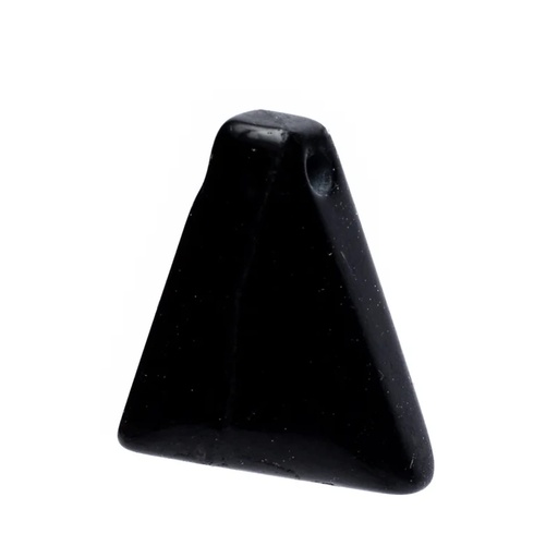 [8720512975321] Pendentif Shungite polie -- ±3 cm; ±7g