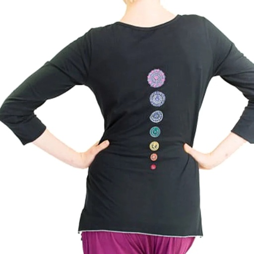 [7241200680774] Yoga Top chakra coton organique M-L | 271 g