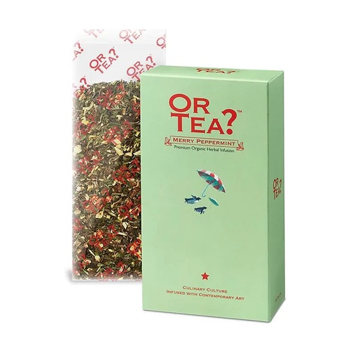 [4897031519931] Or Tea? Merry Peppermint Tisane menthe recharge BIO | 75 g