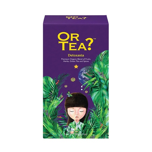 [4897031517470] Or Tea? Detoxania Thé Vert aux Herbes Bio Recharge  | 90g