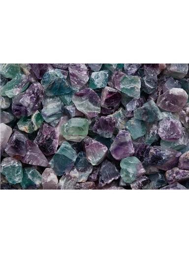[3660341735466] Pierres brutes - Fluorite arc-en-ciel - Sachet 1 kg