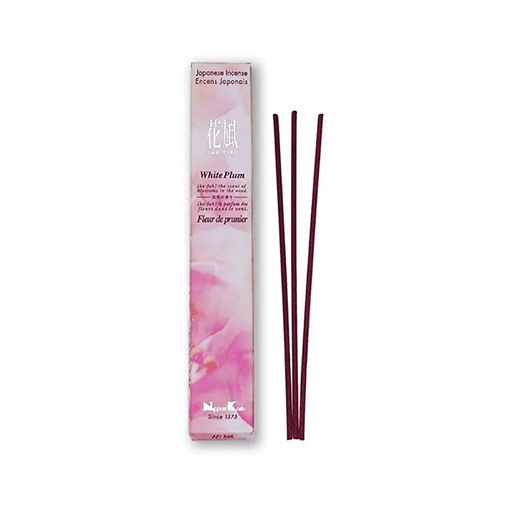 [4902125274341] Encens Kafuh prune blanche | 10 g