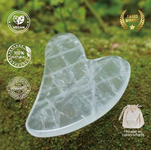 [3700643506873] Gua sha cristal de roche