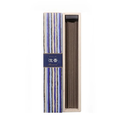 [4902125384019] KAYURAGI encens bois d'Aloès | 40 g; 14 cm