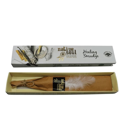 [8901684619385] Encens Bâton Native Soul Healing Smudge 15 g